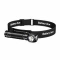 Battery-Ace otsalamppu 1000lm ladattava