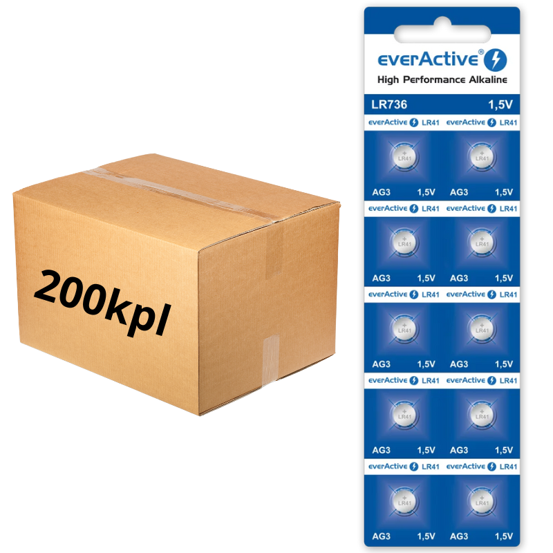 EverActive LR41 paristo 200kpl