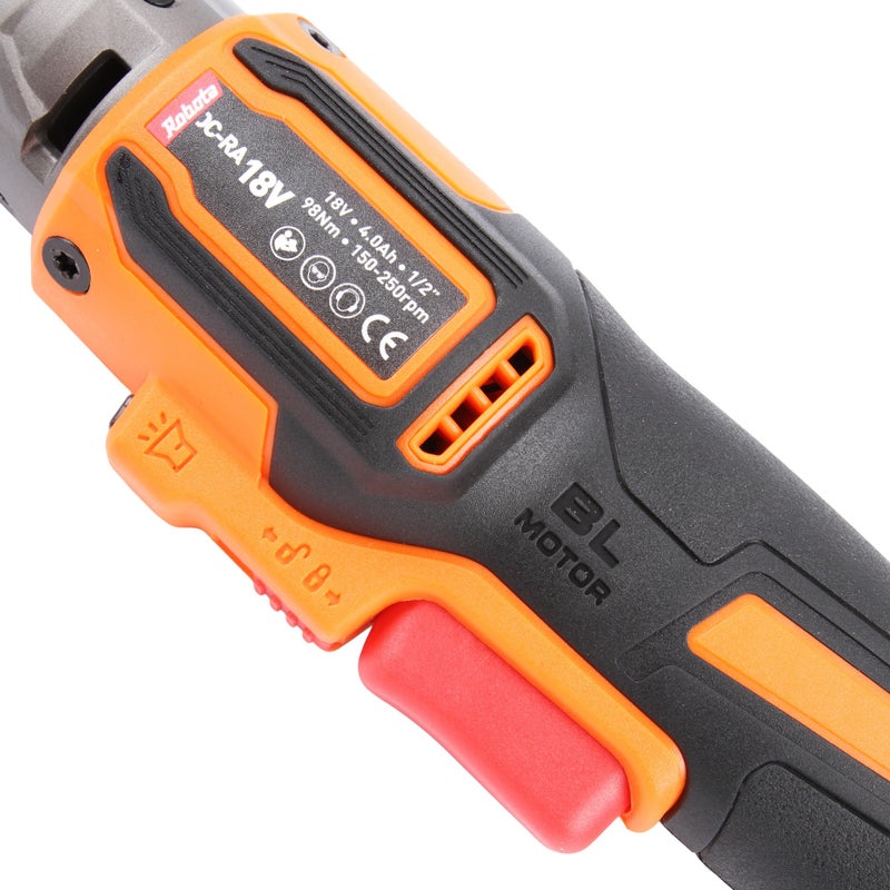 Robota DC-RA18V akkur&auml;ikk&auml; &frac12;&rdquo;, runko