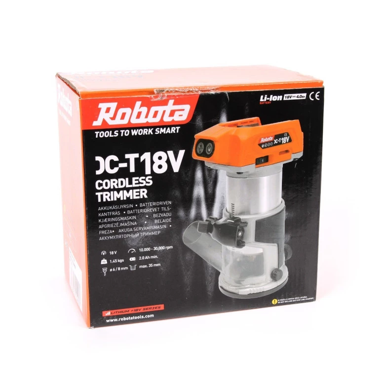 Robota akkuyl&auml;jyrsin DC-T 18V