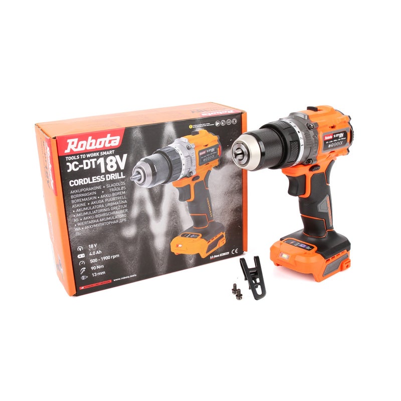 Robota akkuporakone 13mm 90Nm 18V DC-DT18V