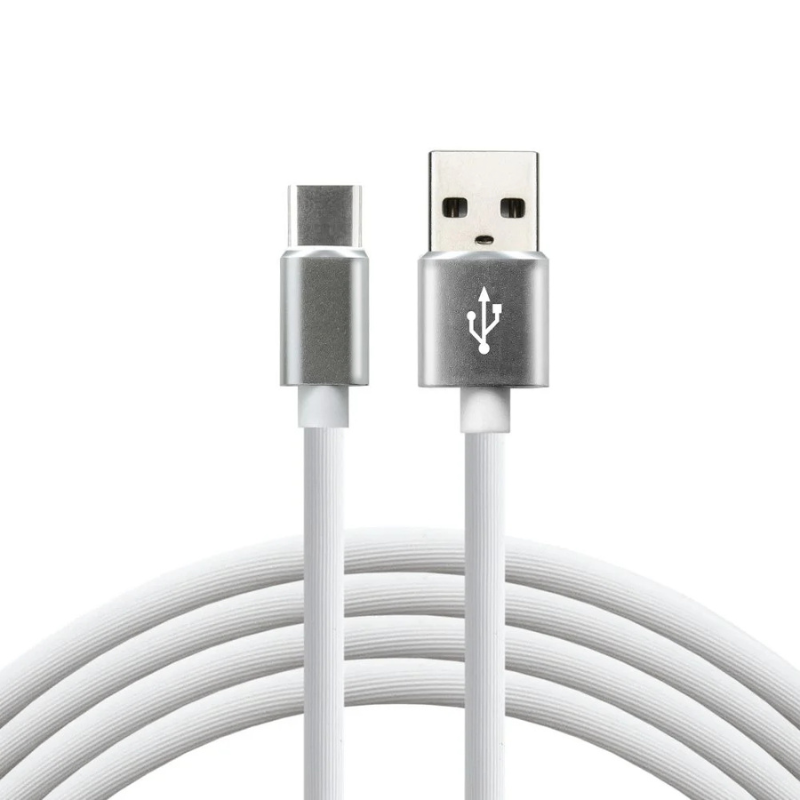 EverActive silikoninen USB&ndash;USB-C pikalatauskaapeli 1m
