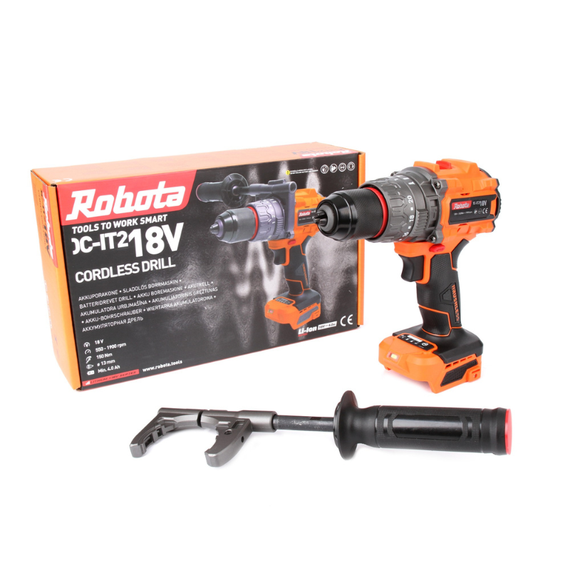 Robota akkuporakone 13mm 150Nm 18V DC-IT218V