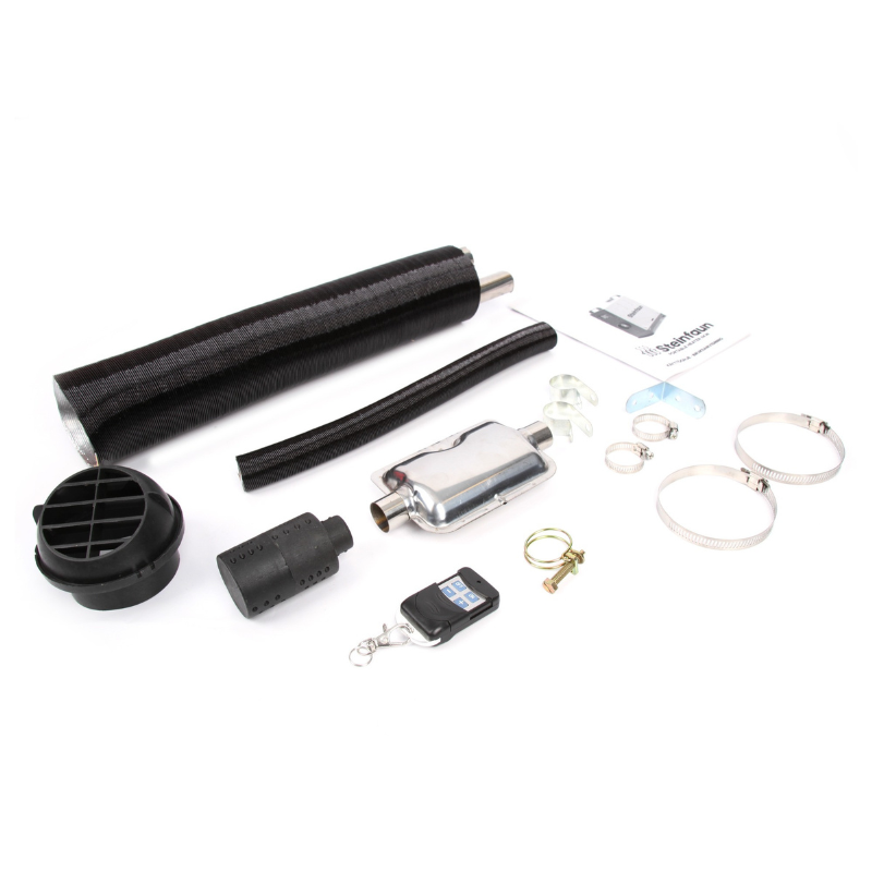 Steinfaun 8kW Diesel l&auml;mmitin 12V kaukos&auml;&auml;timell&auml;