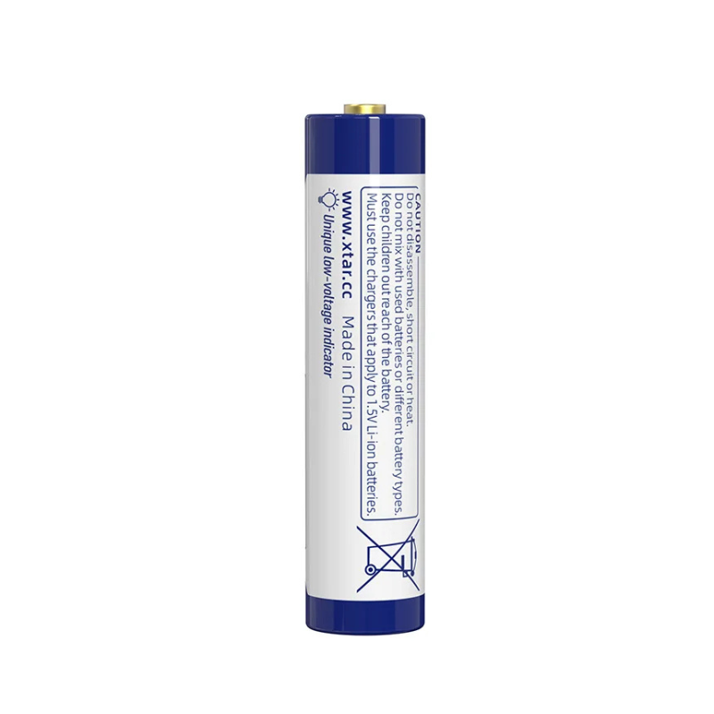 Xtar ladattava AAA lithiumparisto 1620mWh 1.5V, 4kpl