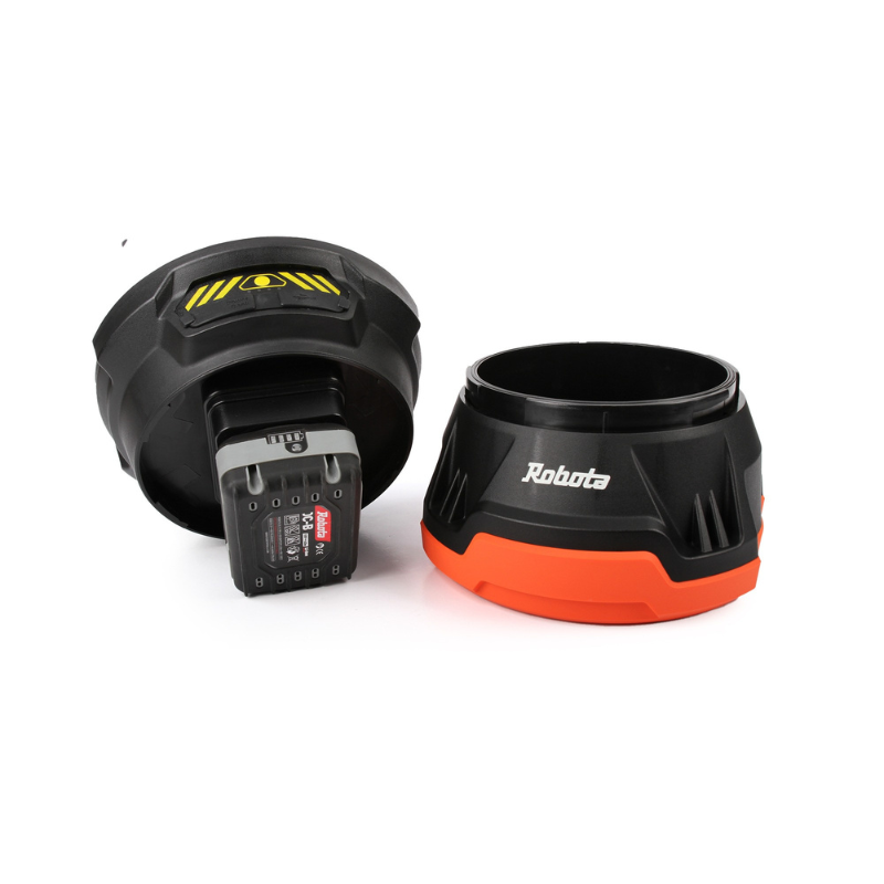Robota akkuk&auml;ytt&ouml;inen 360 asteen Led-ty&ouml;valo DC-XT18V runko