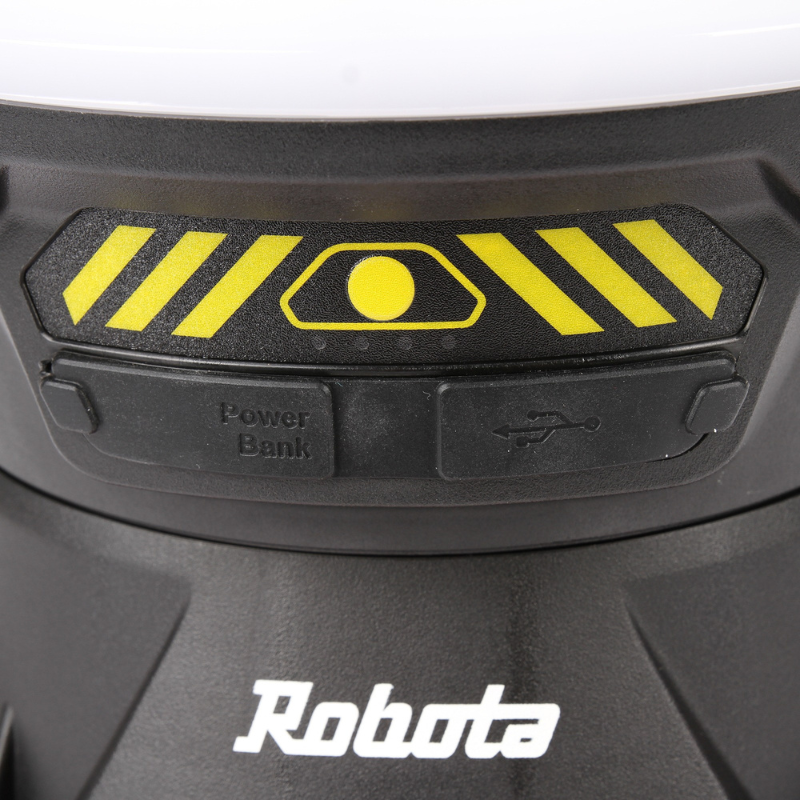Robota akkuk&auml;ytt&ouml;inen 360 asteen Led-ty&ouml;valo DC-XT18V runko