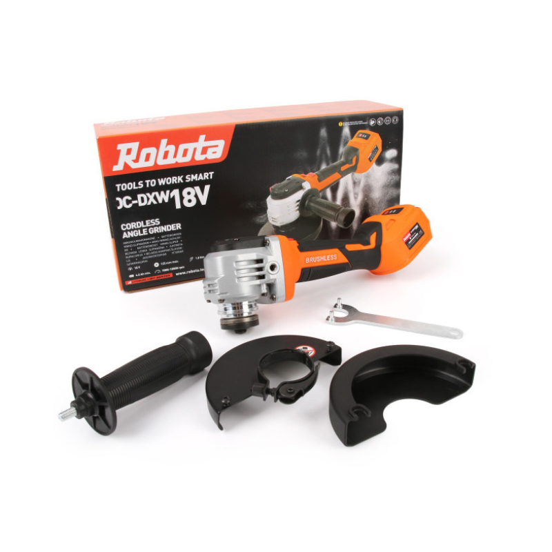 Robota akkukulmahiomakone 125mm 18V DC-DXW18V