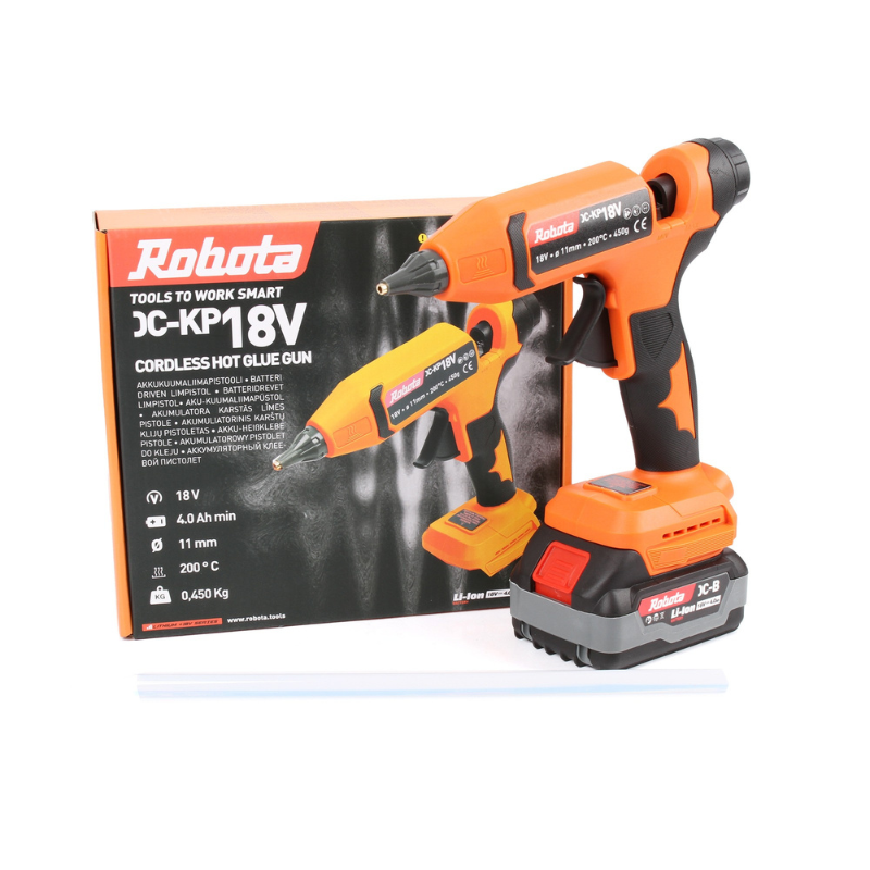 Robota akkukuumaliimapistooli 18V DC-KP18V, runko