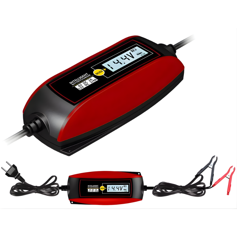 AX4 yll&auml;pitolaturi 6/12V 2A 9-vaiheinen automaattilataus