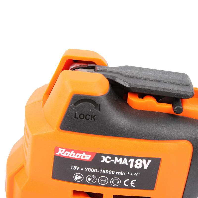 Robota DC-MA18V akkumonitoimikone, runko